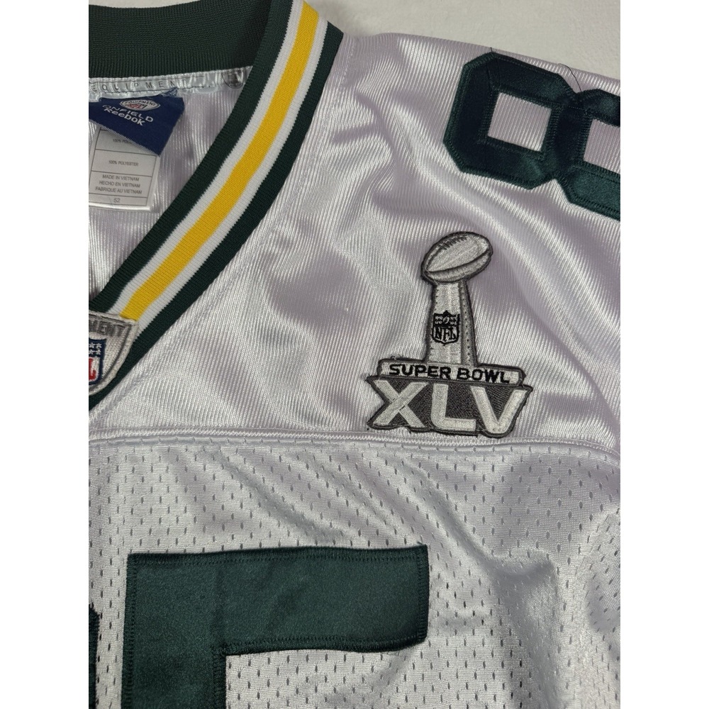 Reebok Green Bay Packers Greg Jennings #85 Super Bowl XLV Jersey‎ XXL